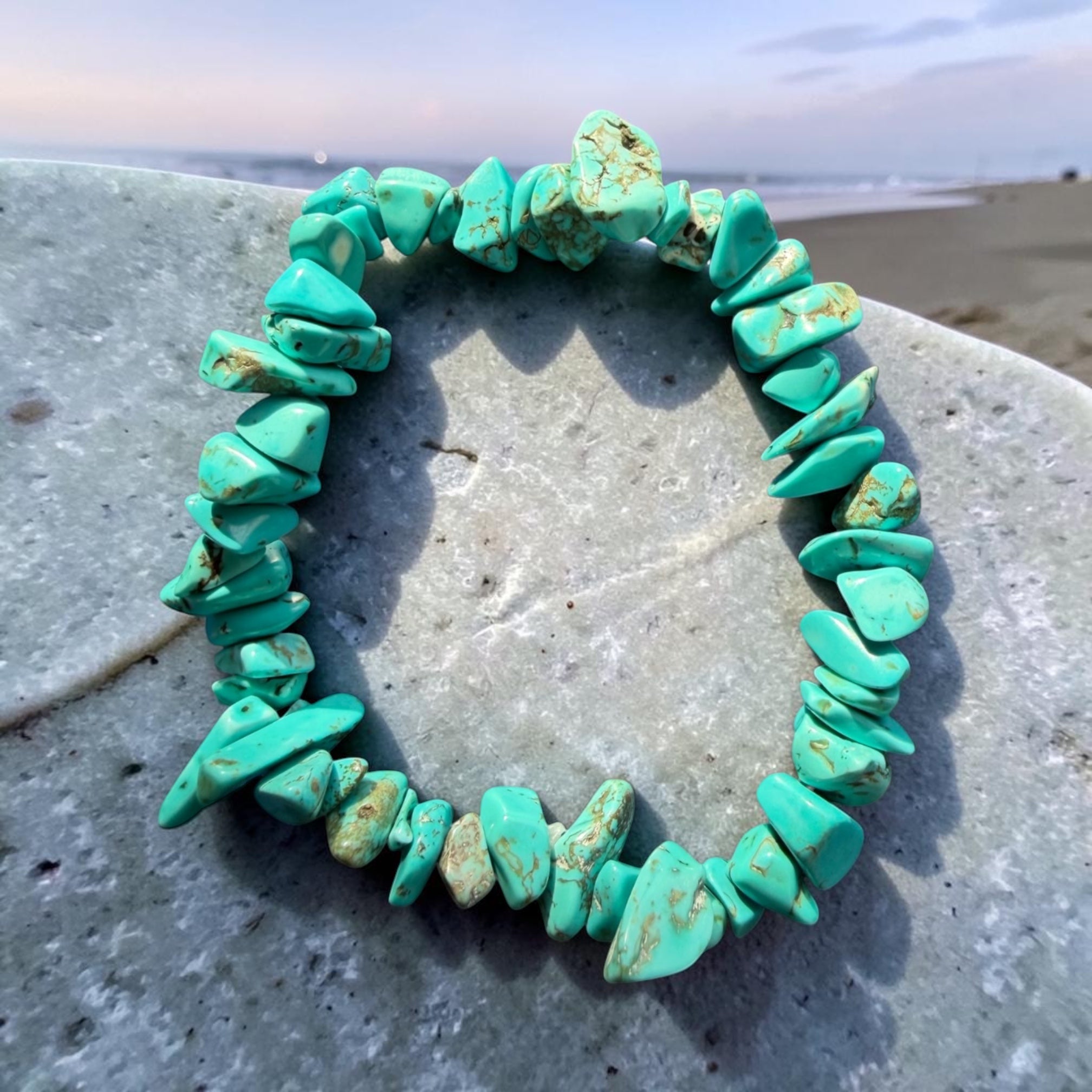 Chrysoprase bracelet