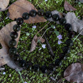 Dark jade green bracelet