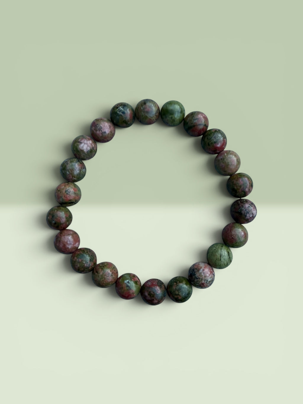 Green multicolor bracelet