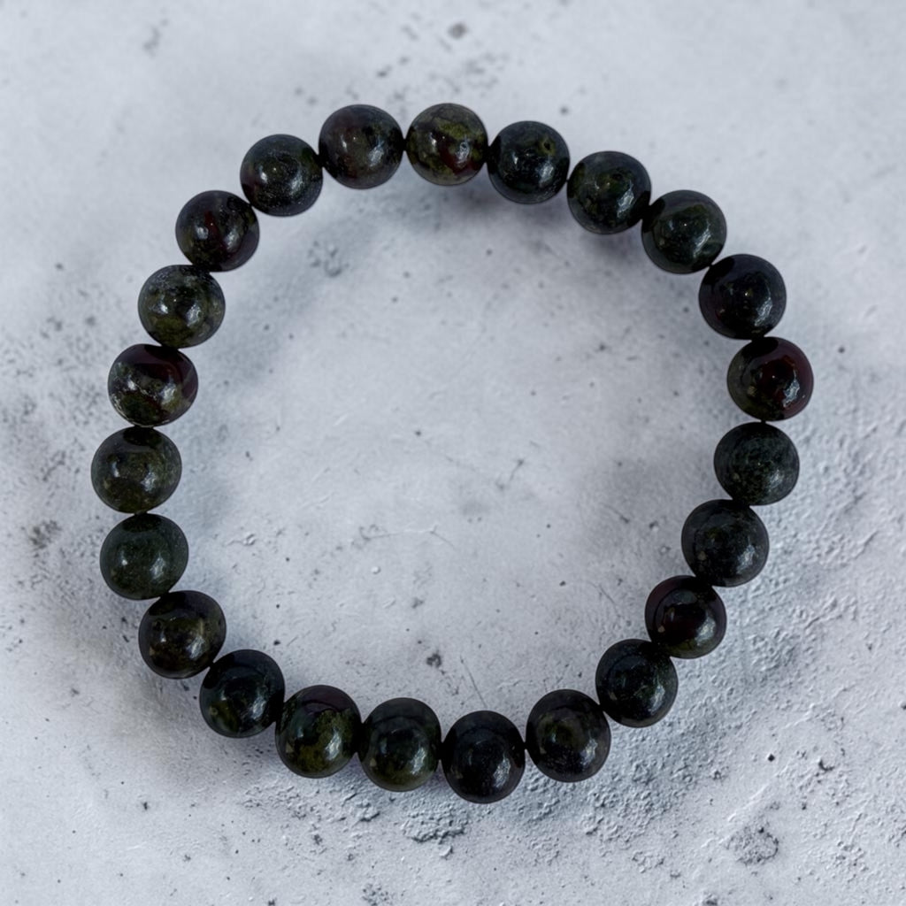 Dark jade green bracelet