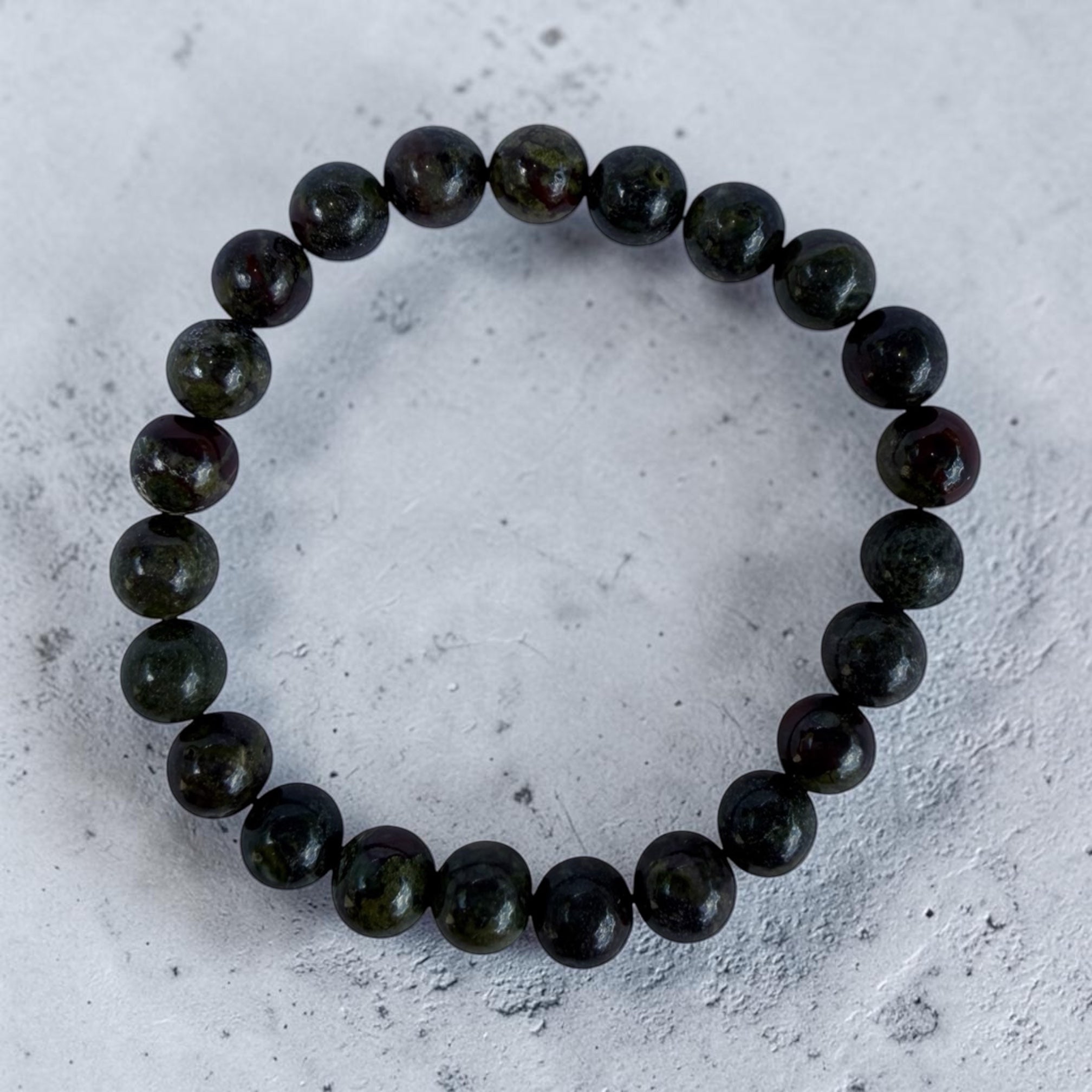 Dark jade green bracelet