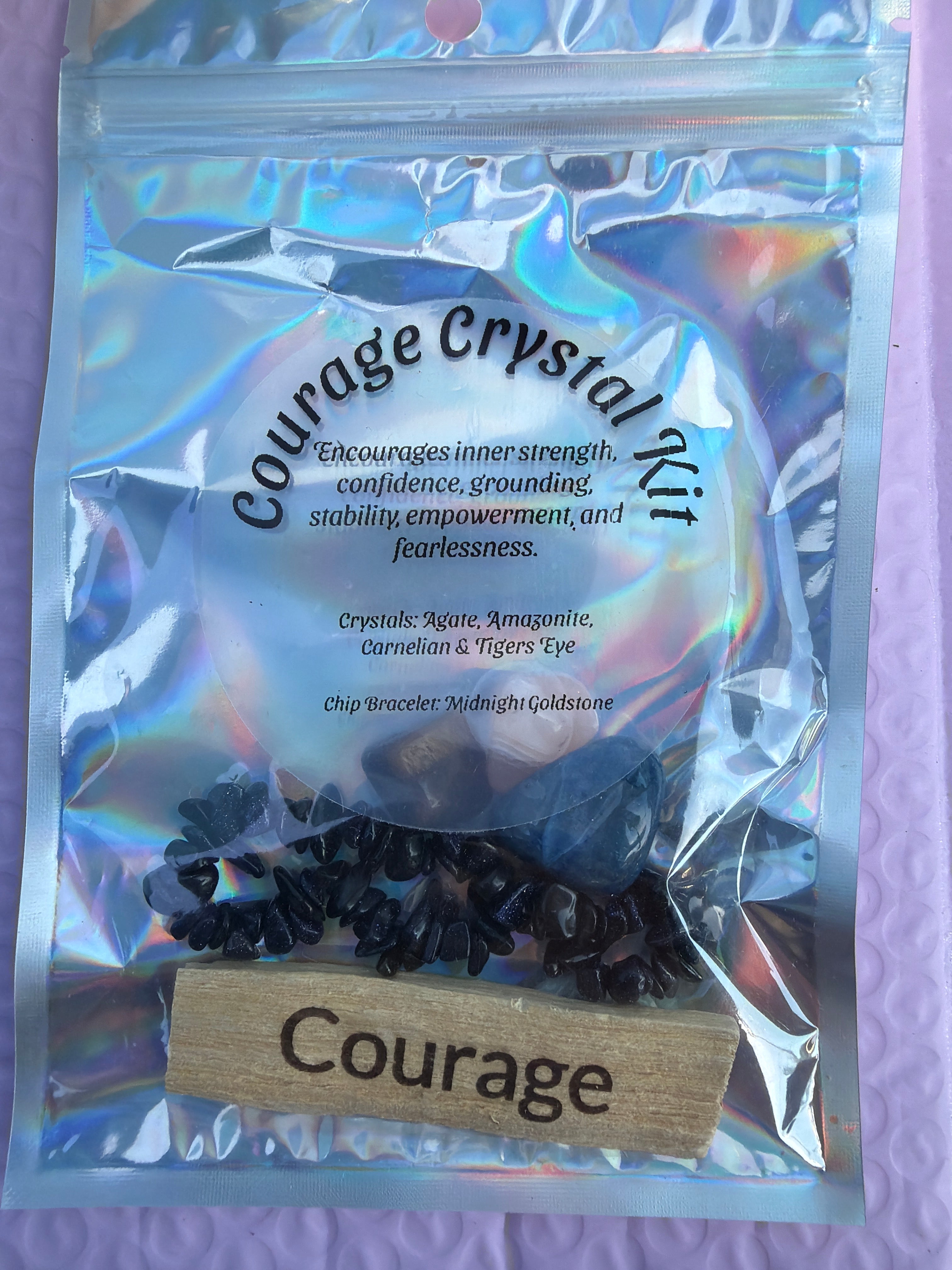 Courage crystal kit