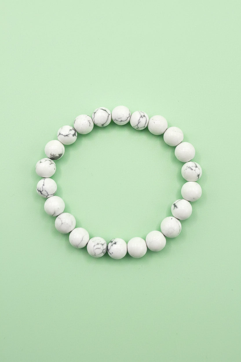 Howlite bracelet